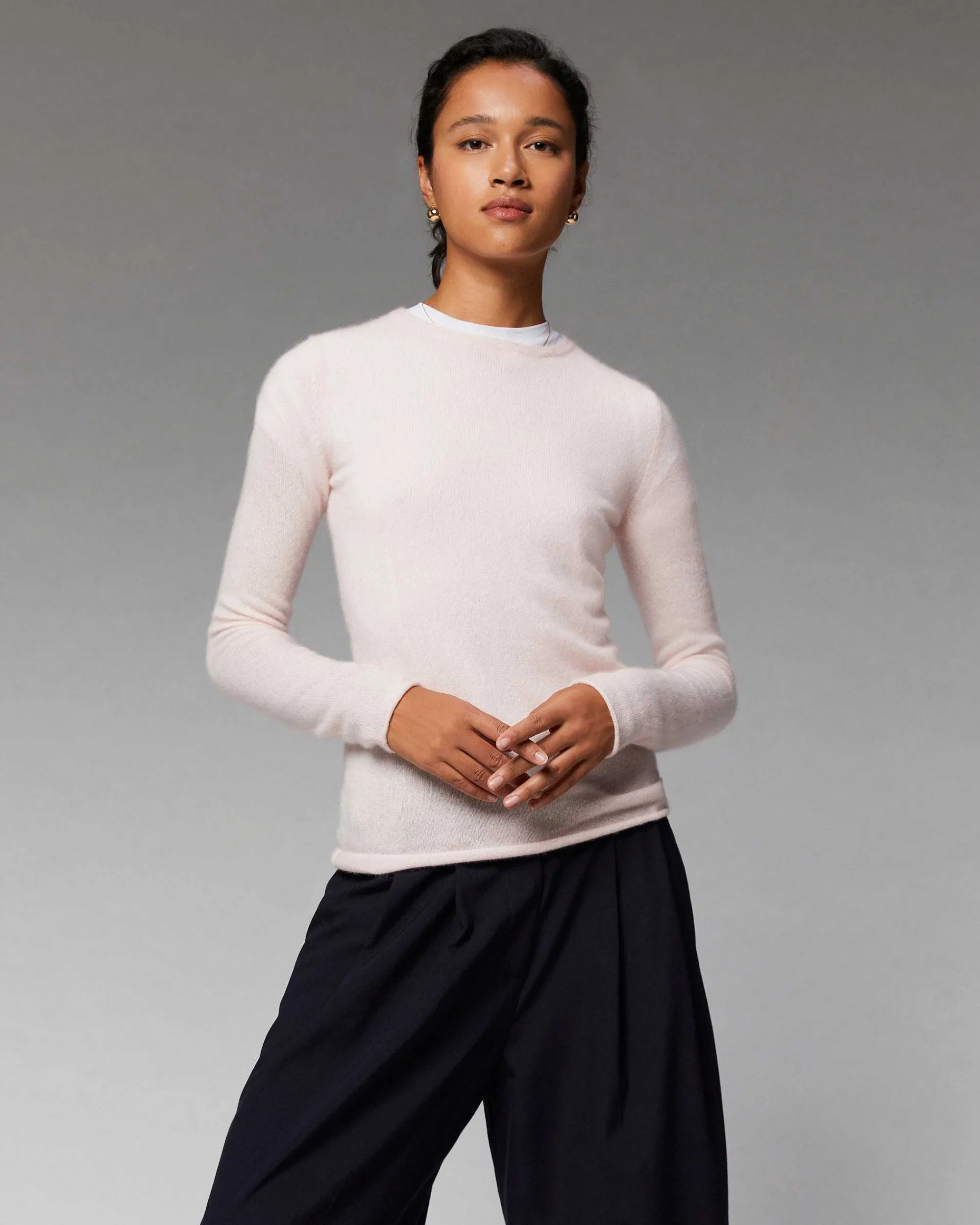 Pull Col Rond T-Shirt Leger*FROM FUTURE Sale