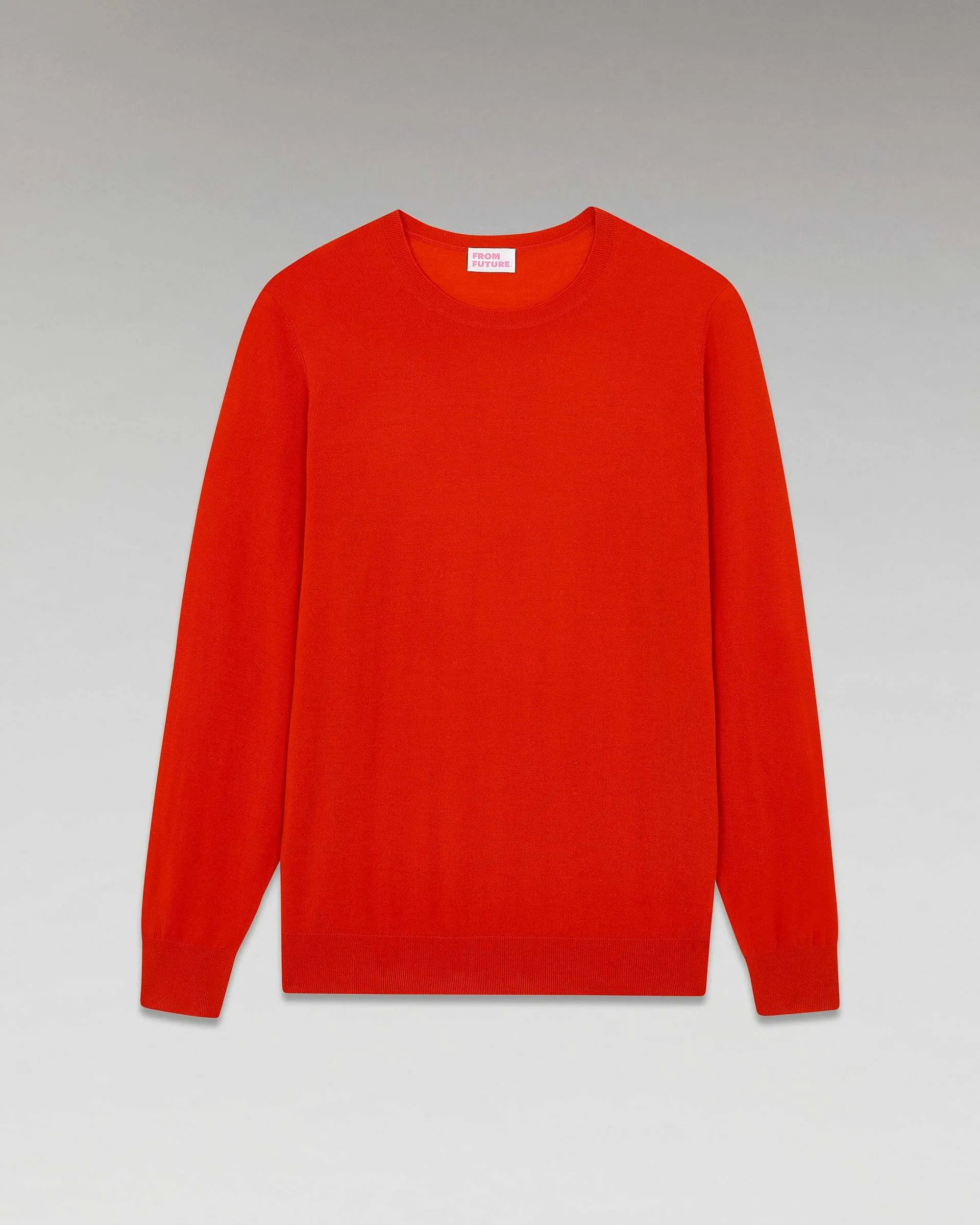 Pull Col Rond Uni Basique*FROM FUTURE Best