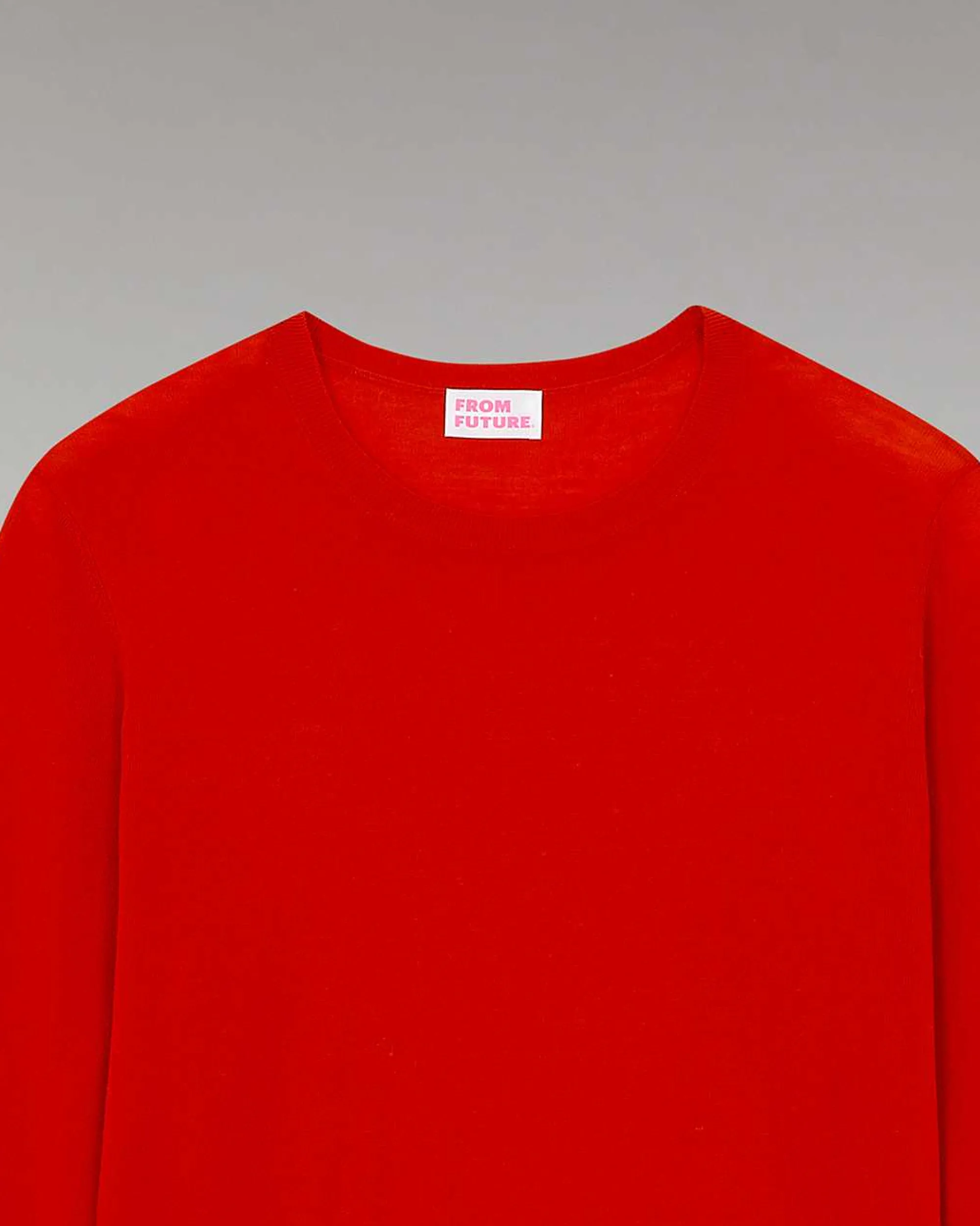 Pull Col Rond Uni Basique*FROM FUTURE Best