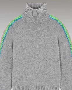 Pull Col Roule Bandes Bicolore*FROM FUTURE Discount