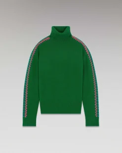 Pull Col Roule Bandes Bicolore*FROM FUTURE Hot