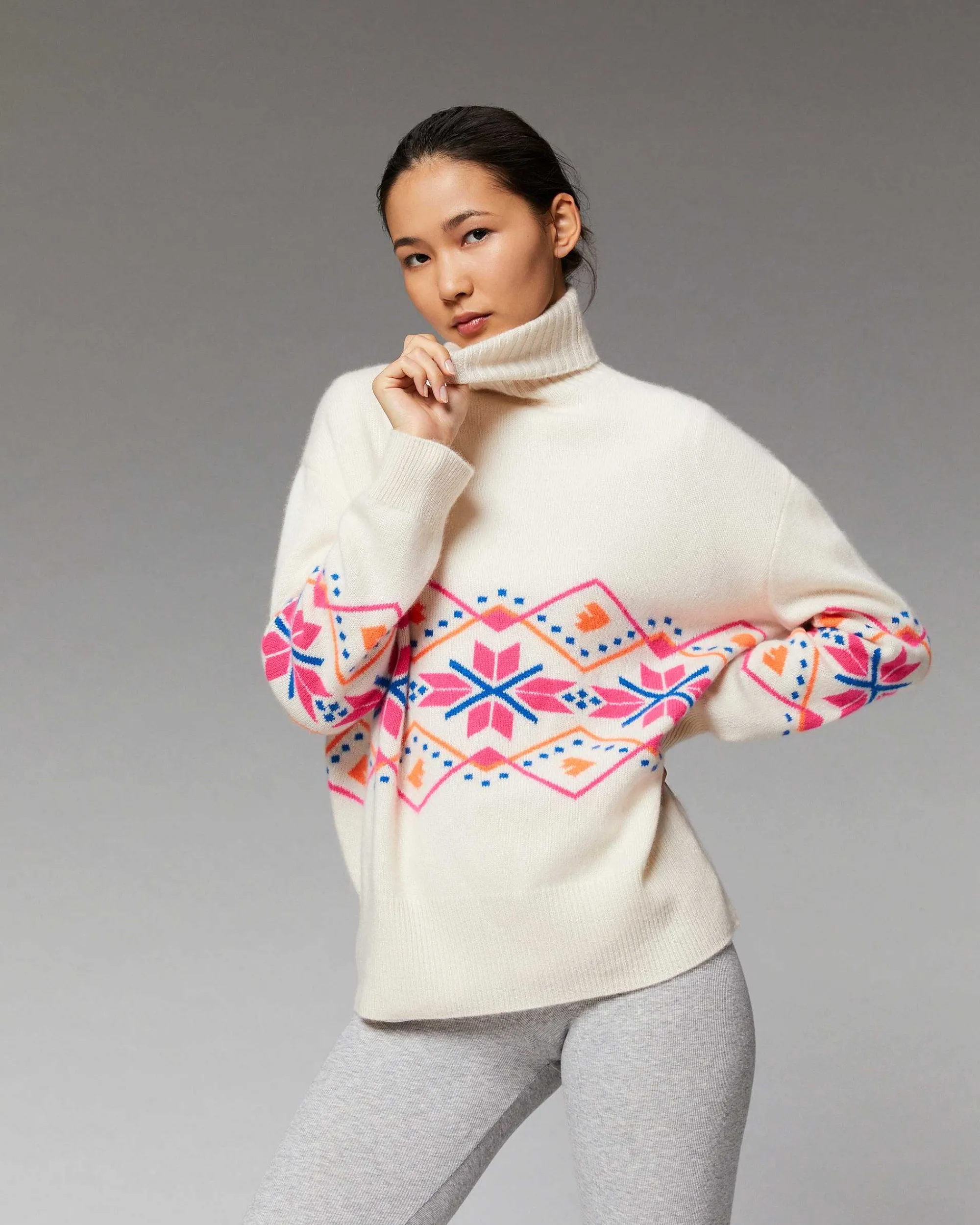 Pull Col Roule Norvegien*FROM FUTURE Hot