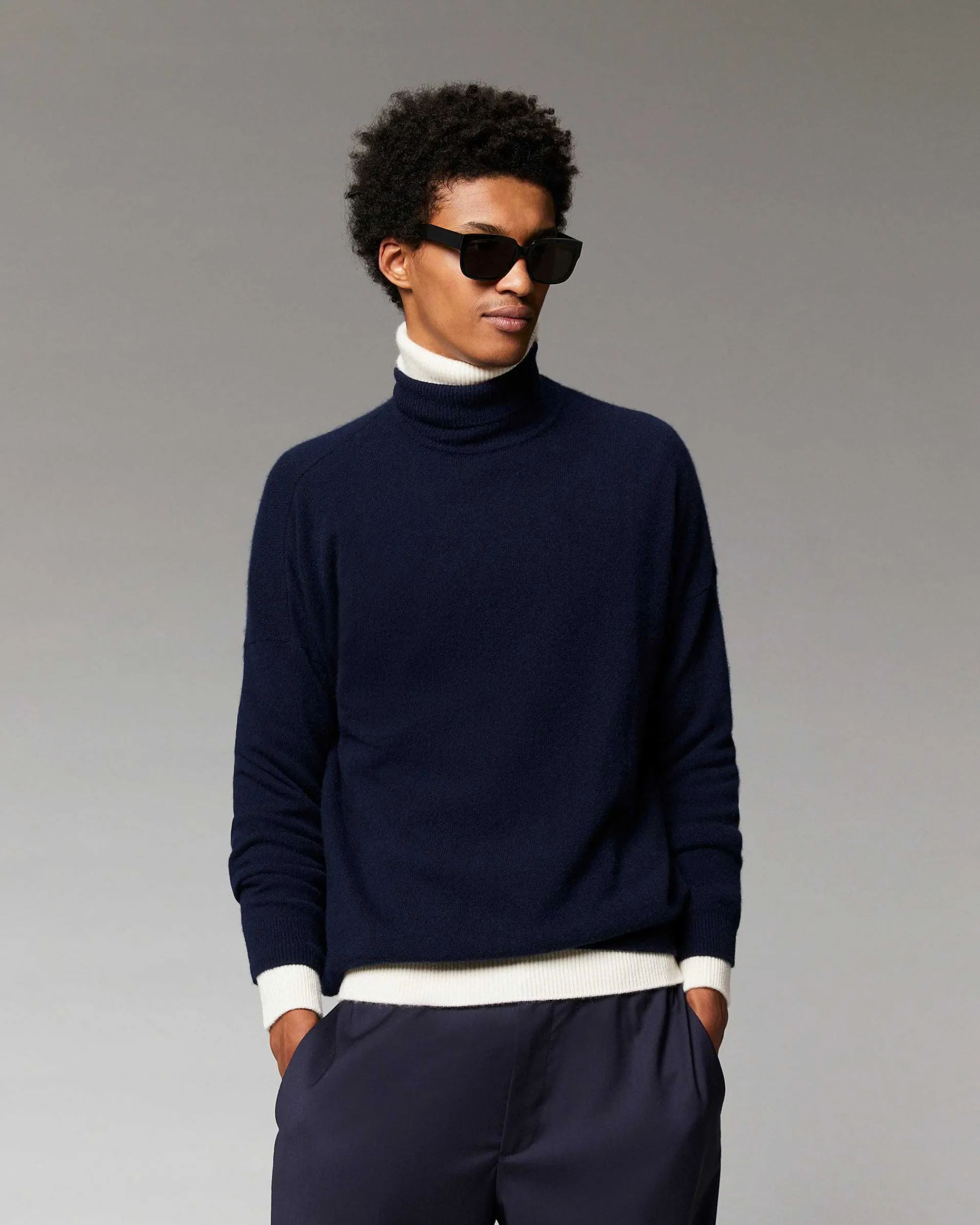 Pull Col Roule Oversize Leger*FROM FUTURE Online