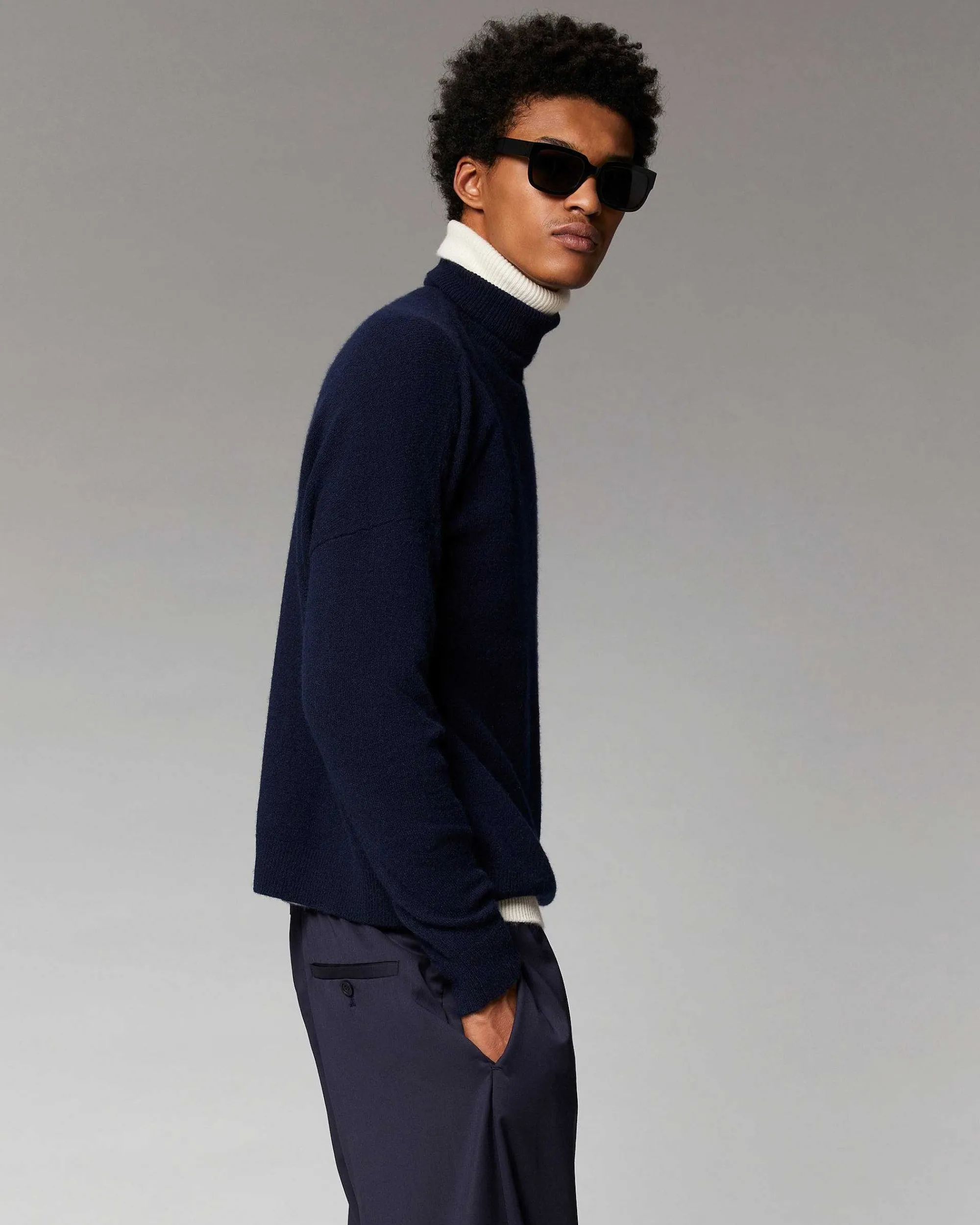 Pull Col Roule Oversize Leger*FROM FUTURE Online