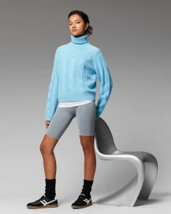 Pull Col Roule Torsades Epais*FROM FUTURE Hot