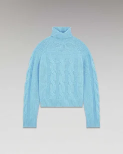 Pull Col Roule Torsades Epais*FROM FUTURE Clearance