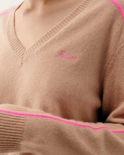 Pull Col V Bandes Fines Future*FROM FUTURE Best