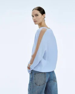 Pull Col V Oversize Bande Manches Light*FROM FUTURE Sale