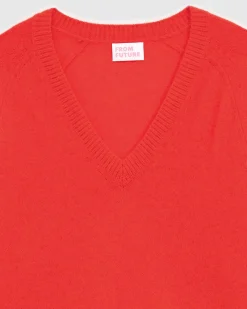 Pull Col V Oversize Leger*FROM FUTURE Outlet