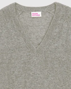 Pull Col V Oversize Leger*FROM FUTURE Online