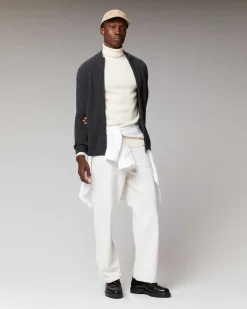 Pull Gilet A Cotes Zippe*FROM FUTURE Clearance