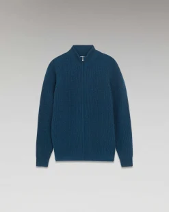 Pull Gilet A Cotes Zippe*FROM FUTURE Hot