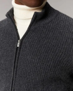 Pull Gilet A Cotes Zippe*FROM FUTURE Hot