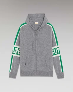 Pull Hoodie Bandes Bicolore Future*FROM FUTURE Sale