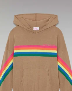 Pull Hoodie Bandes Multico*FROM FUTURE Sale