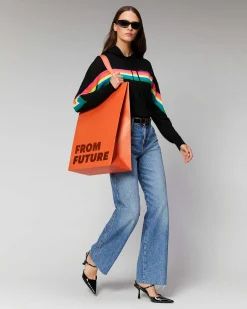 Pull Hoodie Bandes Multico*FROM FUTURE Sale