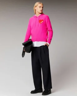 Pull Hoodie Coeur Leger*FROM FUTURE Sale