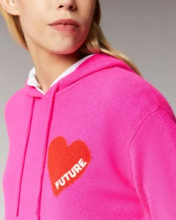 Pull Hoodie Coeur Leger*FROM FUTURE Online