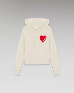 Pull Hoodie Coeur Leger*FROM FUTURE Best