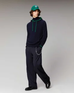 Pull Hoodie Liserets Contrastes Leger*FROM FUTURE Sale