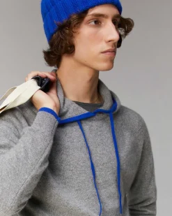 Pull Hoodie Liserets Contrastes Leger*FROM FUTURE Clearance