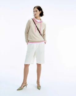 Pull Hoodie Oversize Liserets Contrastes*FROM FUTURE