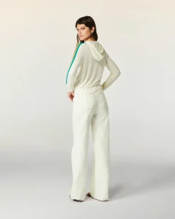 Pull Hoodie Zippe Bande Multicolore*FROM FUTURE Discount