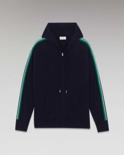 Pull Hoodie Zippe Bandes*FROM FUTURE Sale