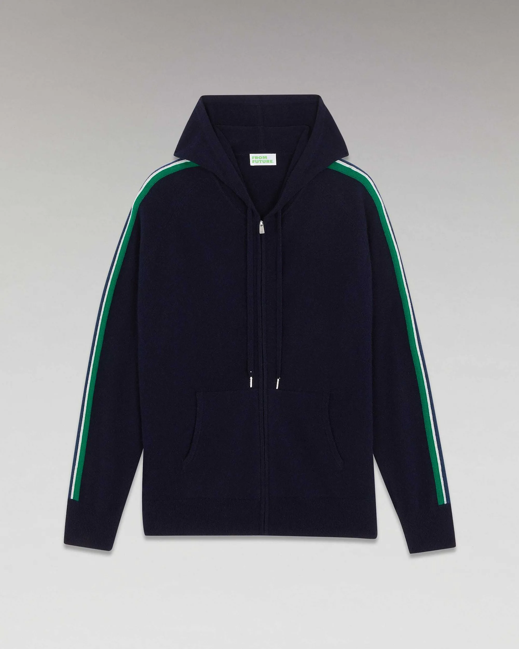 Pull Hoodie Zippe Bandes*FROM FUTURE Sale