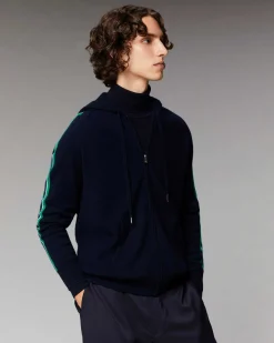 Pull Hoodie Zippe Bandes*FROM FUTURE Sale