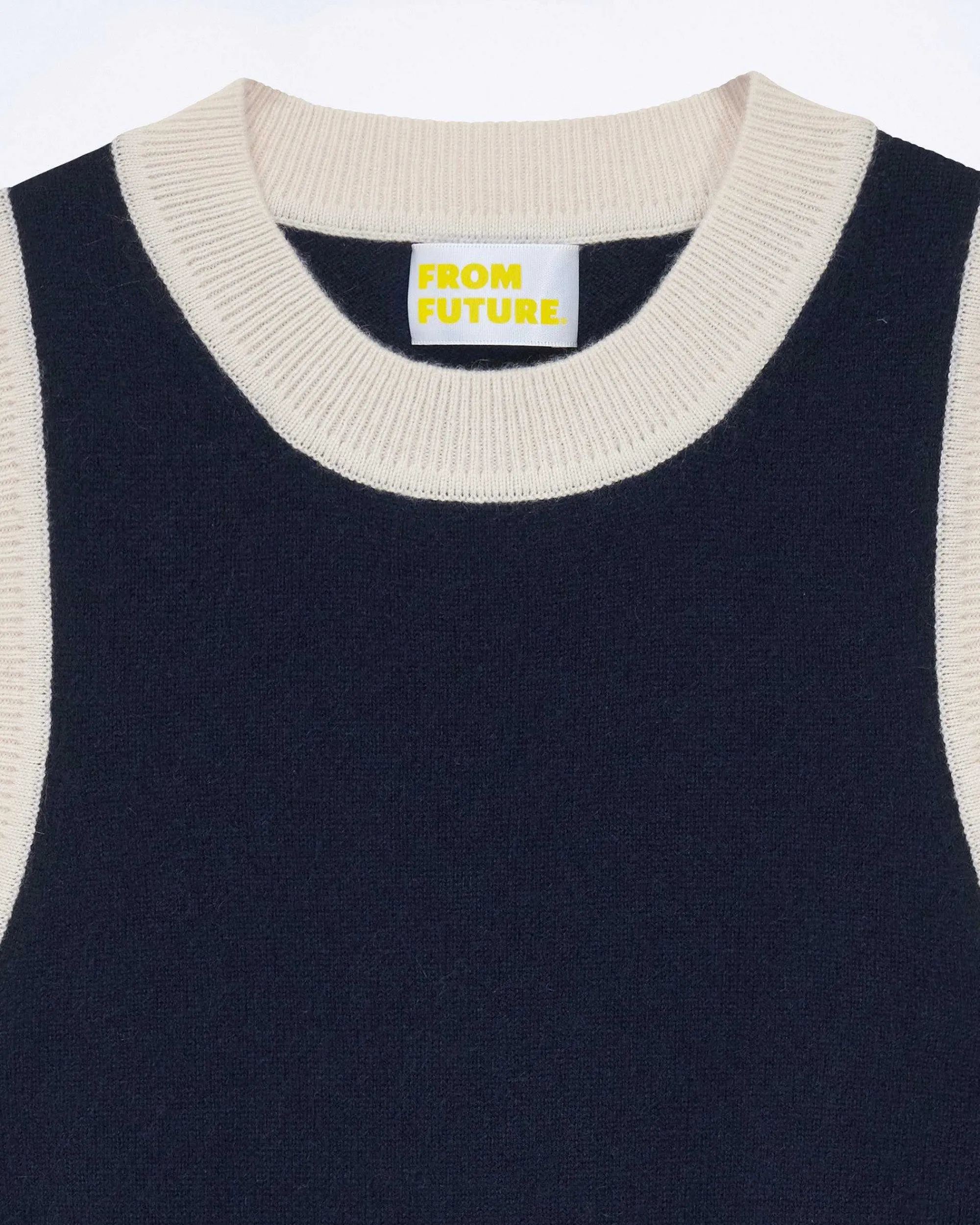 Pull Sans Manche Bicolore*FROM FUTURE Hot