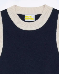 Pull Sans Manche Bicolore*FROM FUTURE Outlet