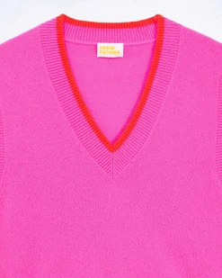 Pull Sans Manche Bicolore*FROM FUTURE Clearance