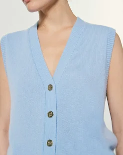 Pull Sans Manche Boutons Bijoux*FROM FUTURE Sale