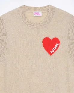Pull Sans Manche Coeur*FROM FUTURE Hot