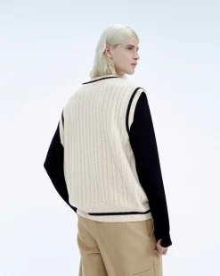 Pull Sans Manche Col Polo Future*FROM FUTURE Online