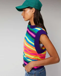 Pull Sans Manche Multico Leger*FROM FUTURE Discount