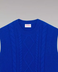 Pull Sans Manche Torsades*FROM FUTURE Best