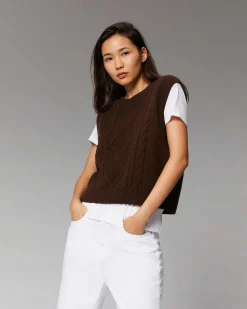 Pull Sans Manche Torsades*FROM FUTURE Clearance