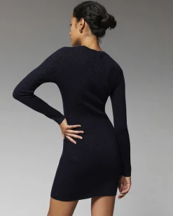 Robe Courte Manche Longue Metallise*FROM FUTURE Discount