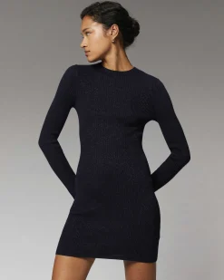 Robe Courte Manche Longue Metallise*FROM FUTURE Discount