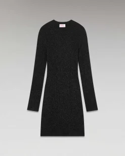 Robe Courte Manche Longue Metallise*FROM FUTURE Hot