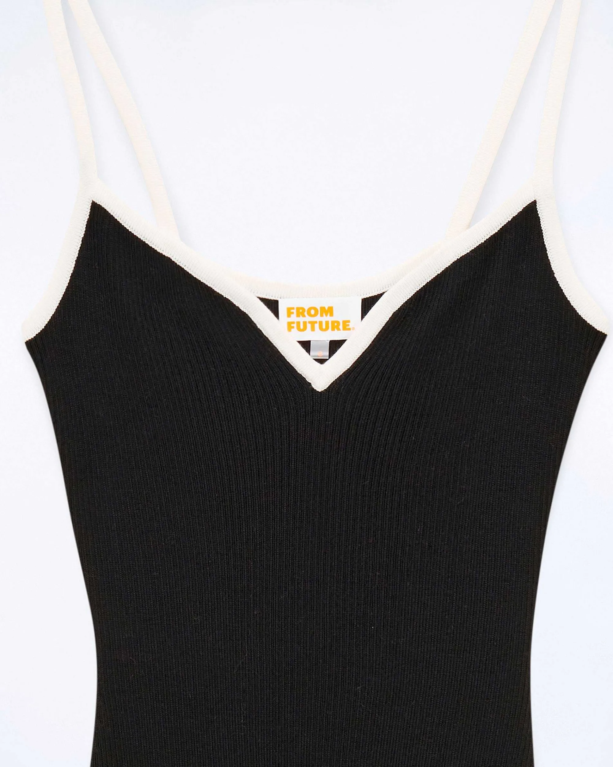 Robe Longue Bretelle Bicolore*FROM FUTURE