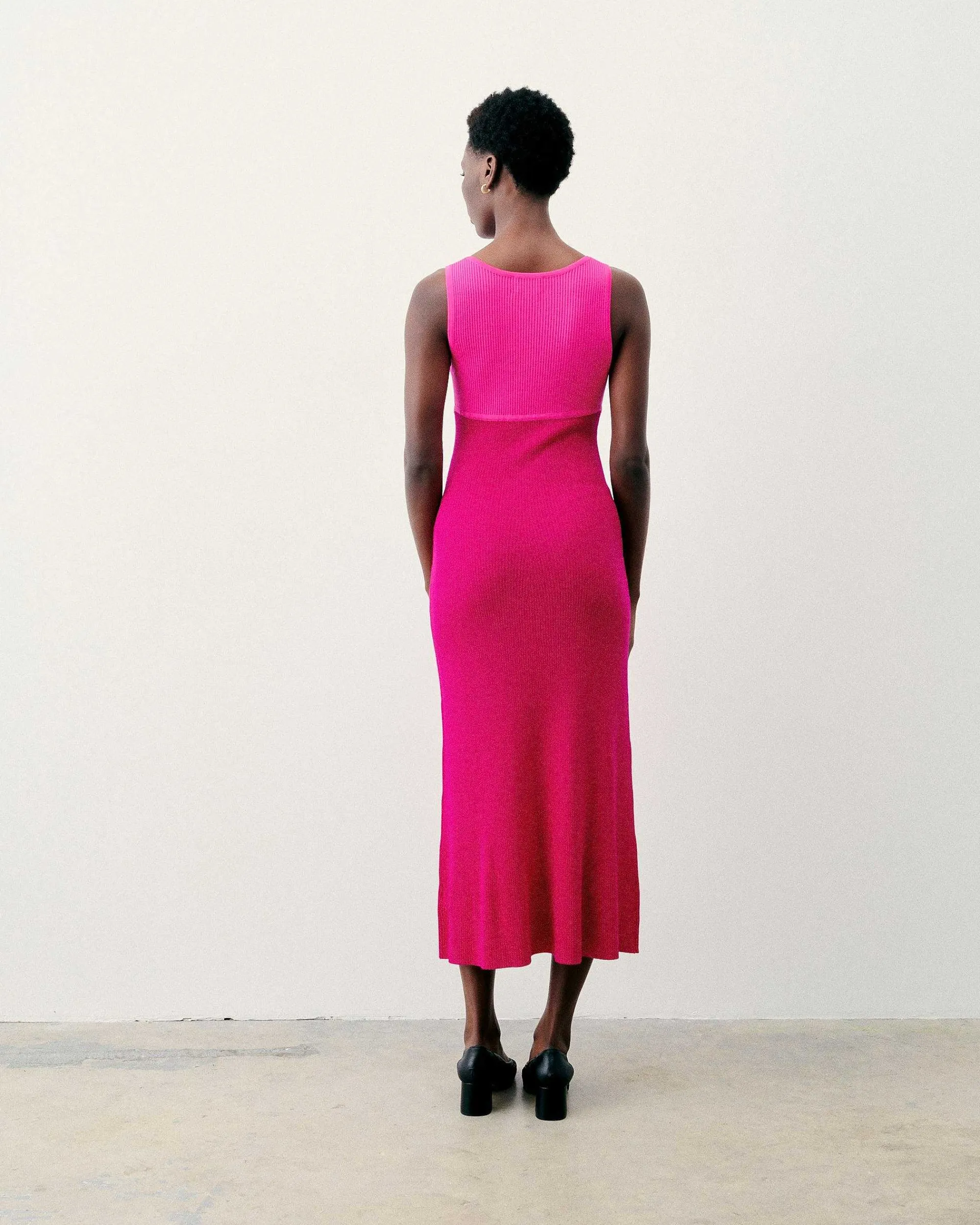 Robe Longue Bretelle Bicolore*FROM FUTURE Discount