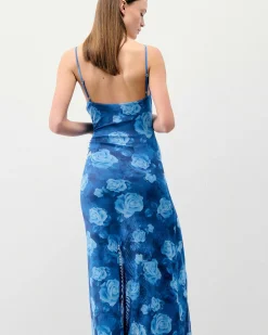 Robe Longue Bretelles Fines Mesh*FROM FUTURE Outlet