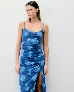 Robe Longue Bretelles Fines Mesh*FROM FUTURE Outlet