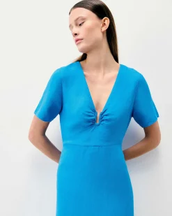 Robe Longue Manche Courte Arielle*FROM FUTURE Discount