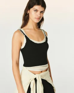 Top Brassiere Point Bourdon Bicolore*FROM FUTURE Discount