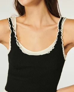 Top Brassiere Point Bourdon Bicolore*FROM FUTURE Discount