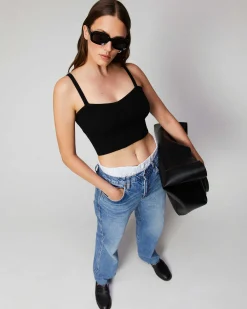 Top Bretelle A Cotes Decollete Coeur*FROM FUTURE Sale